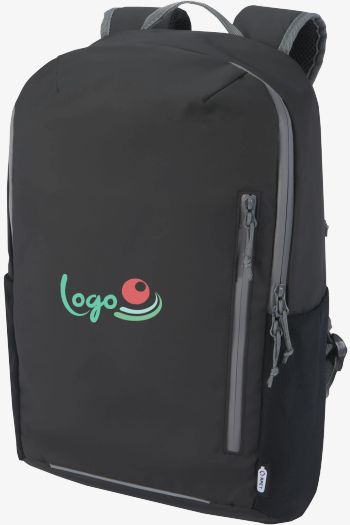 Image produit Sac à dos Aqua pour ordinateur portable 15 pouces recyclé et résistant à l'eau. 21 L