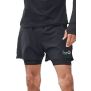 Men's double layer sport shorts