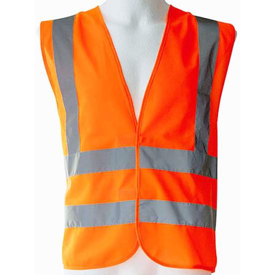 Gilet de sécurité avec 4 bandes réflechissantes