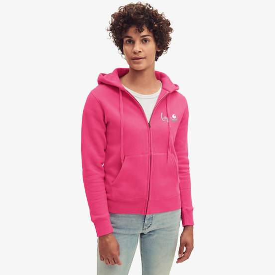 Sweat personnalis 62 118 0 Premium Hooded Sweat Jacket Lady