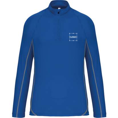 Image produit Sweat running 1/4 zip homme