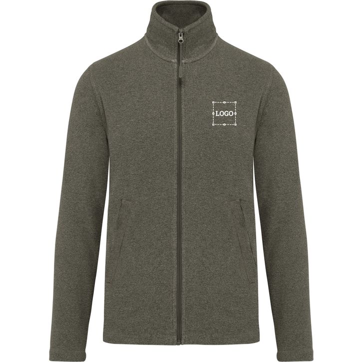 Image produit Veste micropolaire zippée homme