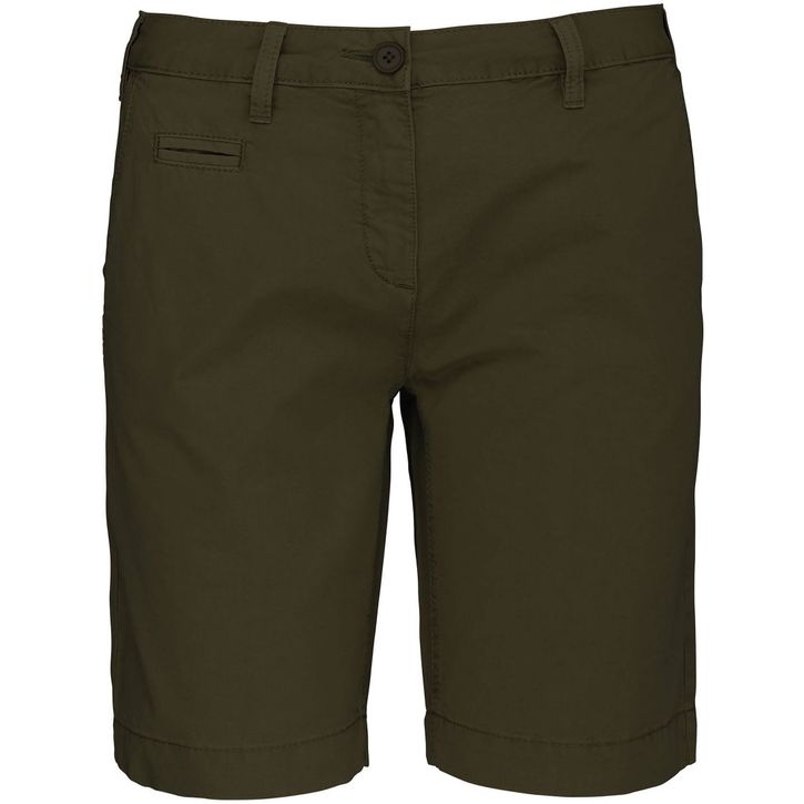 Image produit Bermuda aspect délavé femme