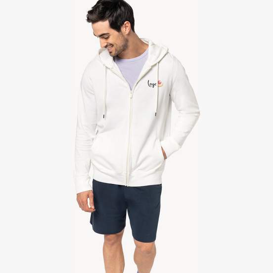 Sweat Terry280 capuche zippé unisexe - 280g