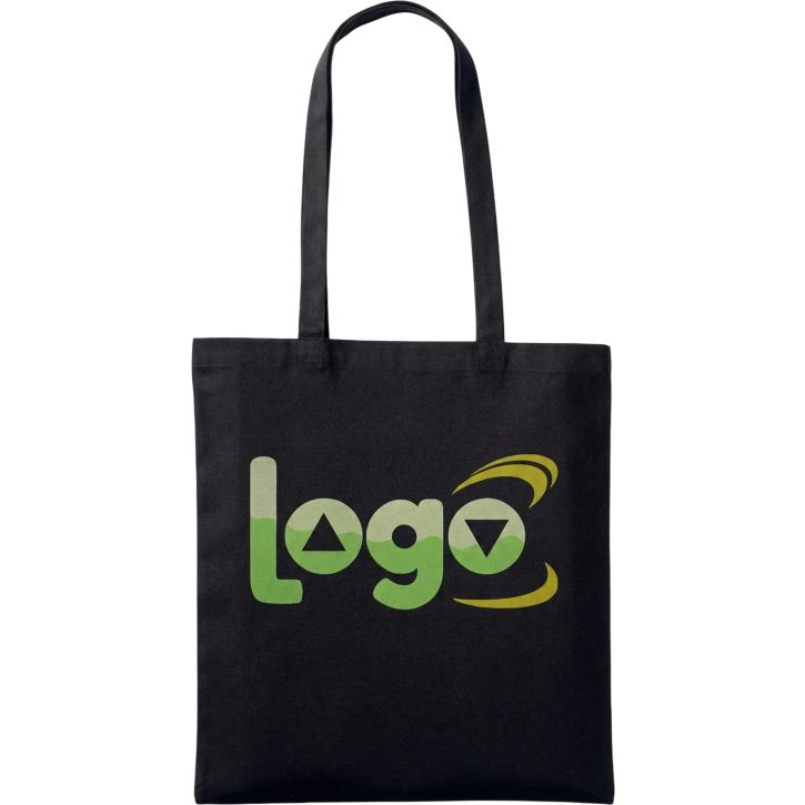 Sac cabas en toile biologique à longues anses de qualité supérieure