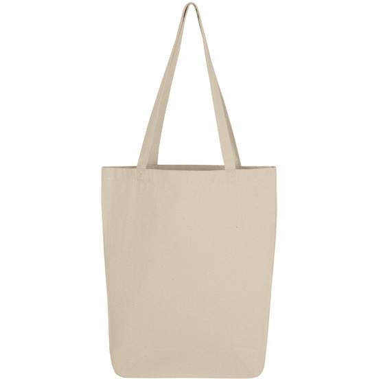 Canvas Cotton Bag LH with Gusset