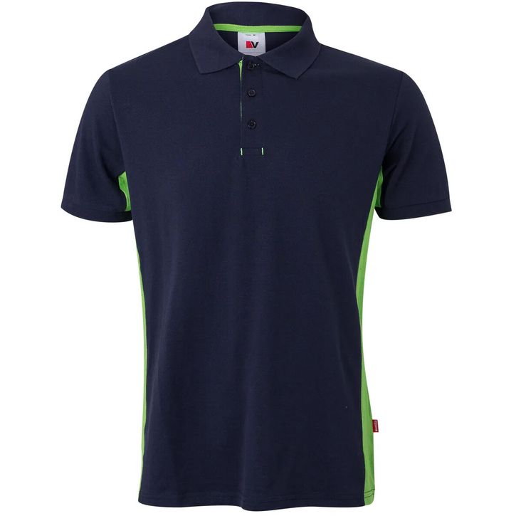Image produit Polo bicolore manches courtes