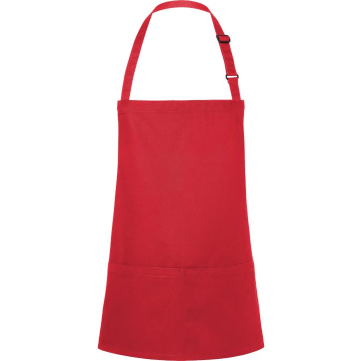 Image produit Short bib apron basic with buckle and pocket