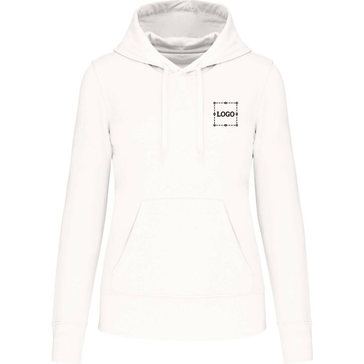 Image produit Sweat-shirt écoresponsable à capuche femme