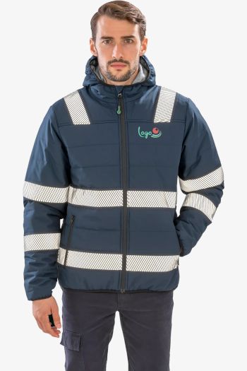 Image produit Recycled ripstop padded safety jacket