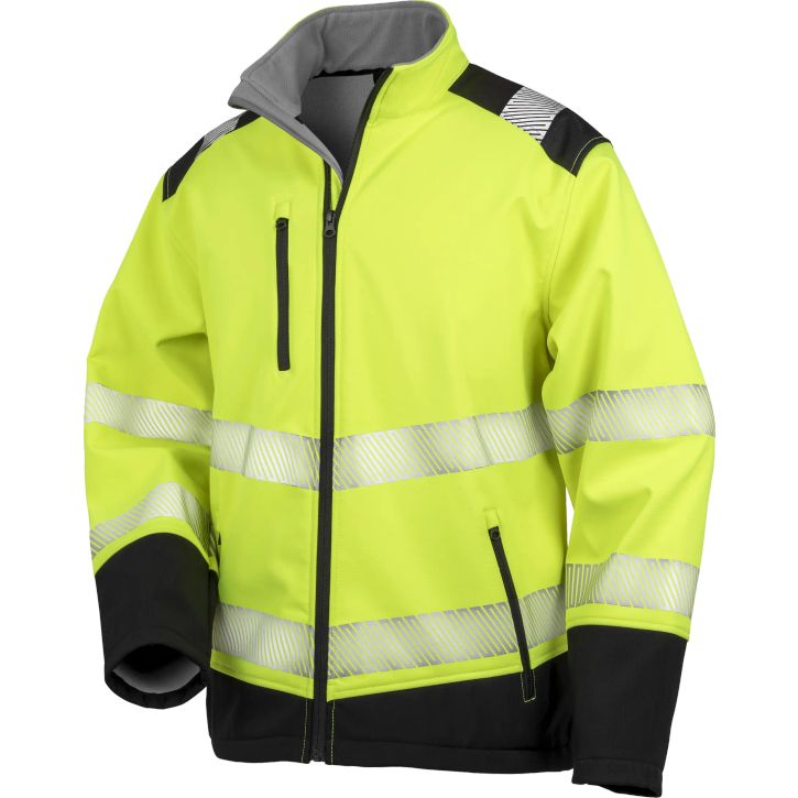 Image produit Printable ripstop safety softshell jacket
