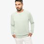 Sweat-shirt BIO col rond manches raglan homme 