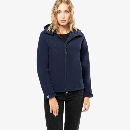 Veste softshell à capuche femme