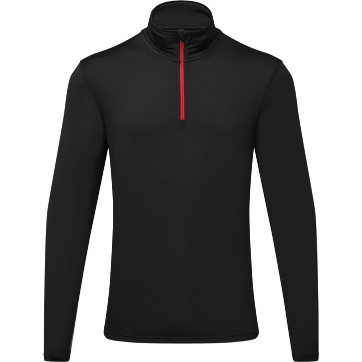 Image produit Top en tissu gratté recyclé ¼ de Zip et à manches longues Tridri®