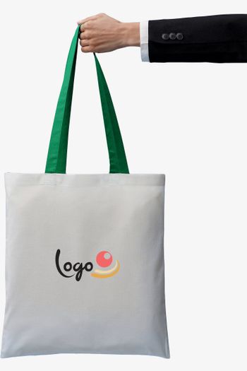 Image produit Cabas en coton anses longues université