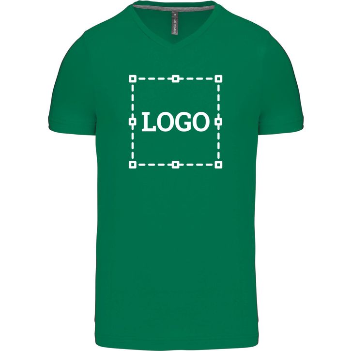 Image produit T-shirt col V manches courtes