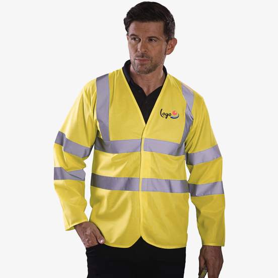 Gilet hi-vis à manches longues