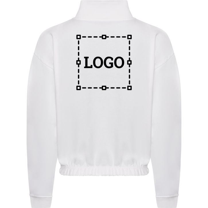 Image produit Women's cropped 1/4 zip Sweat