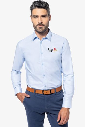 Image produit Chemise oxford manches longues homme