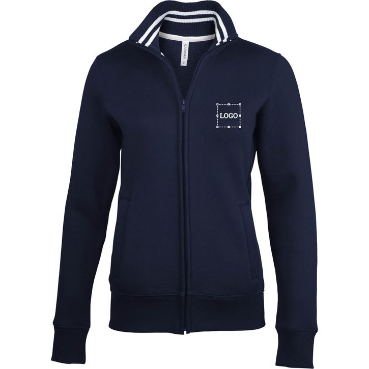 Image produit Veste molleton zippée femme