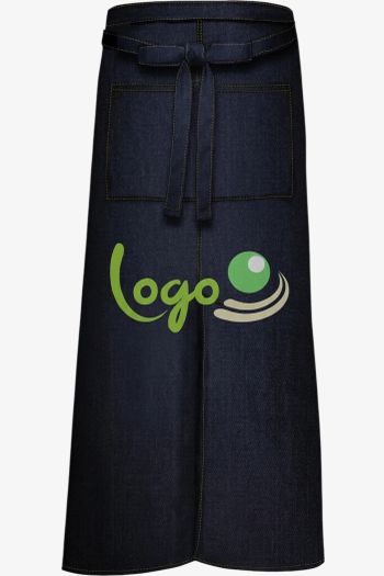 Image produit Tablier jeans avec fente