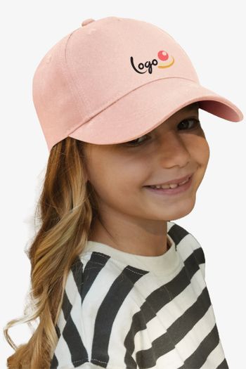 Image produit Casquette à 5 panneaux pour enfant en coton biologique