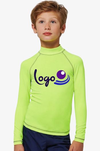 Image produit T-shirt technique à manches longues avec protection anti-UV enfant