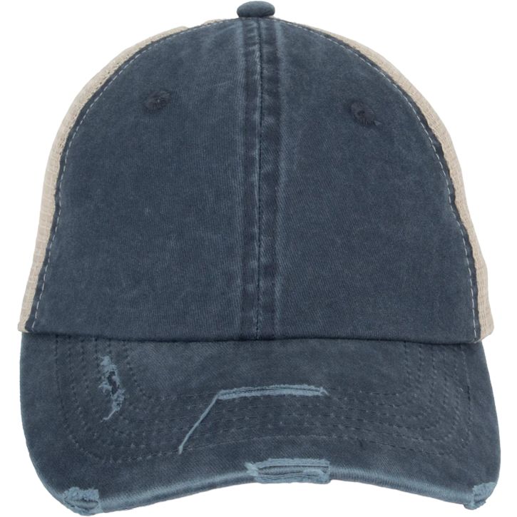 Image produit Casquette trucker effet déchiré unisexe
