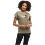 Ladies regular extended shoulder tee