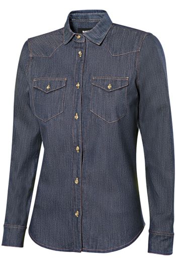 Chemise stretch en denim femme - Denim