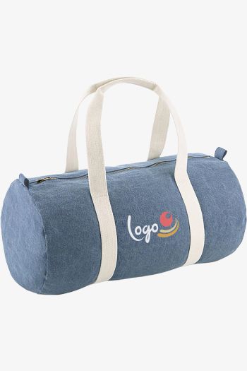 Image produit Sac polochon en denim