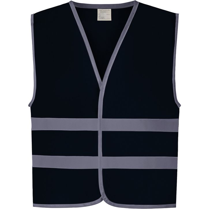 Image produit Gilet avec bordures et bandes réfléchissantes