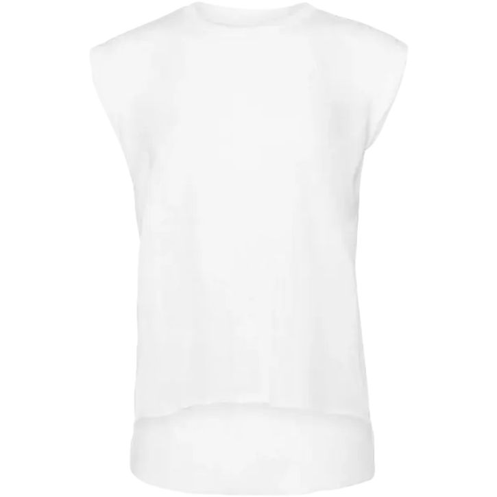Image produit Women's flowy muscle tee with rolled cuff