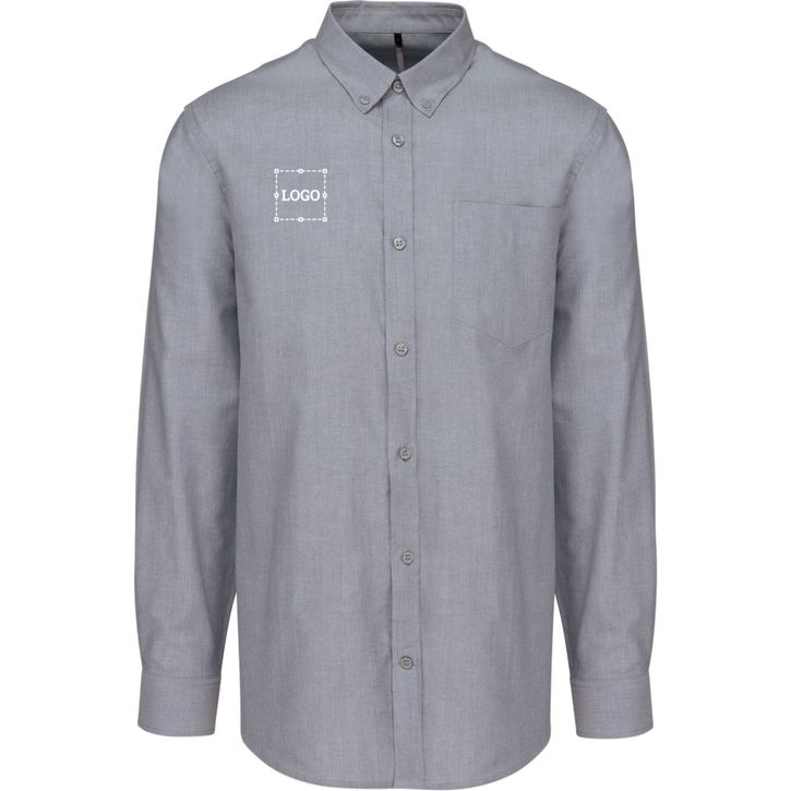 Image produit Chemise Oxford manches longues