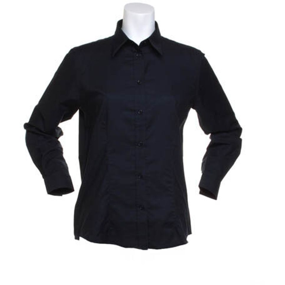 Promotional Ladies Long Sleeve Oxford Blouse