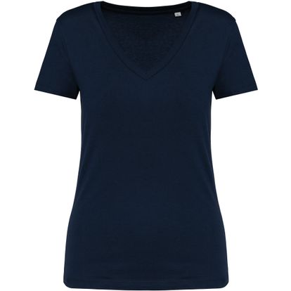 Image produit T-shirt col V femme