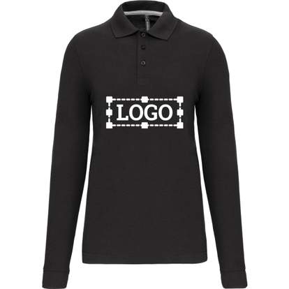 Image produit Polo manches longues homme