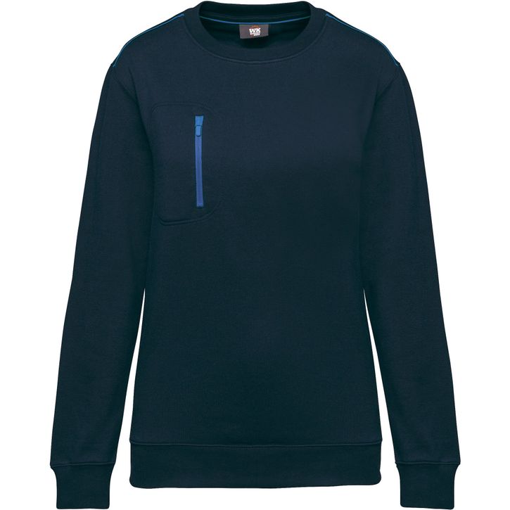 Image produit Sweat-shirt Day To Day zip poche contrastée unisexe