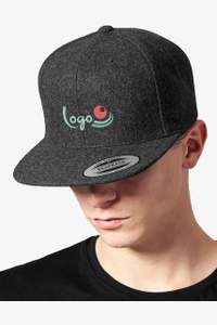 Image produit Melton Wool Snapback Cap