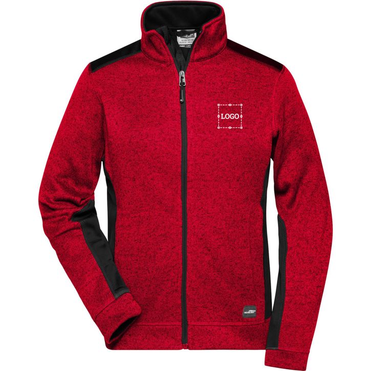 Image produit Ladies´ Knitted Workwear Fleece Jacket -STRONG-