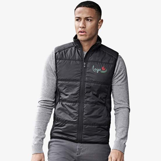 Hybrid-stretch bodywarmer