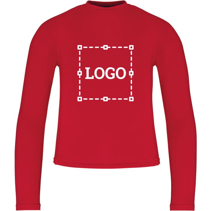 Image produit T-shirt double peau sport manches longues enfant