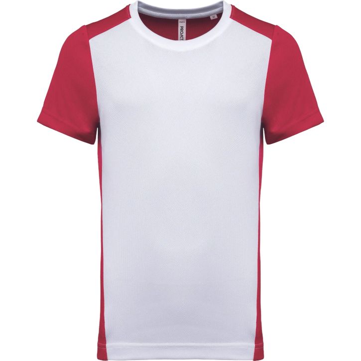 Image produit T-shirt de sport écoresponsable bicolore homme