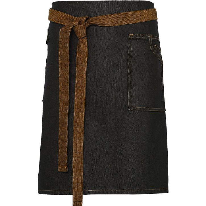 Image produit Tablier de taille "Division" en denim effet ciré