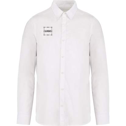 Image produit Chemise délavée en coton twill homme