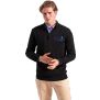 Pull homme zip 1/4