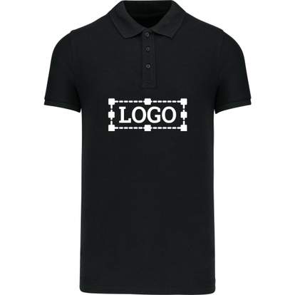 Image produit Polo piqué BIO manches courtes homme 