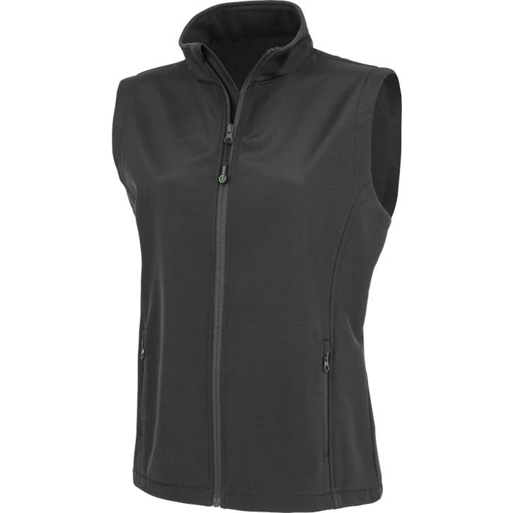 Image produit Womens recycled 2-layer printable softshell bodywarmer