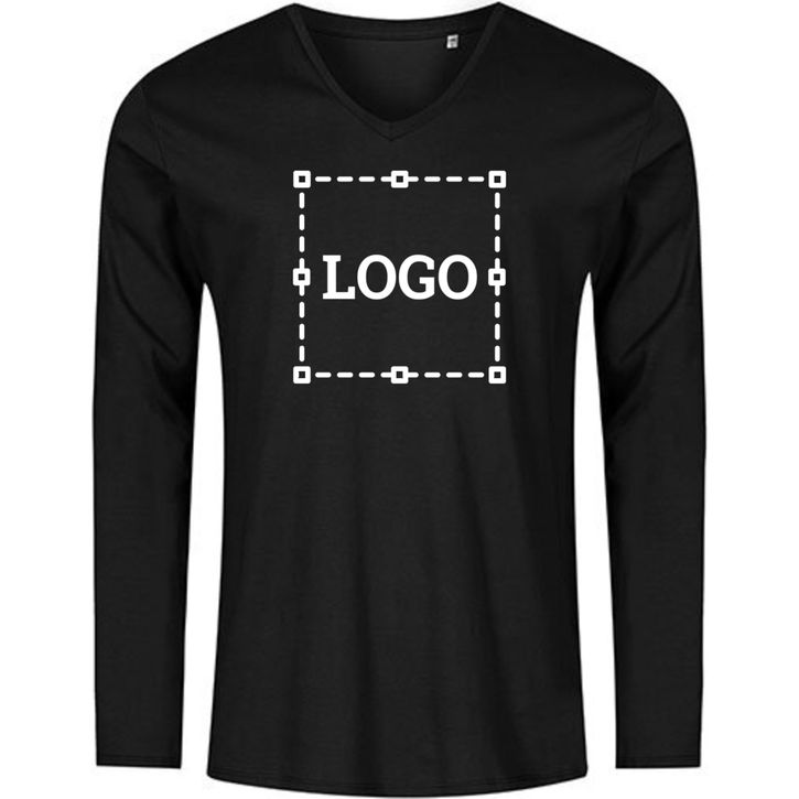 Image produit Men´s V-Neck T-Shirt Longsleeve