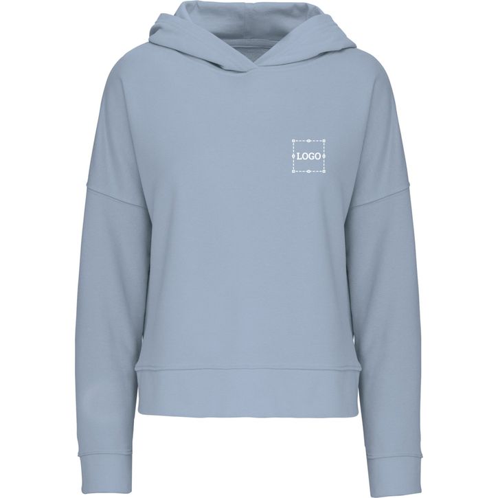 Image produit Sweat-shirt capuche Lounge bio femme